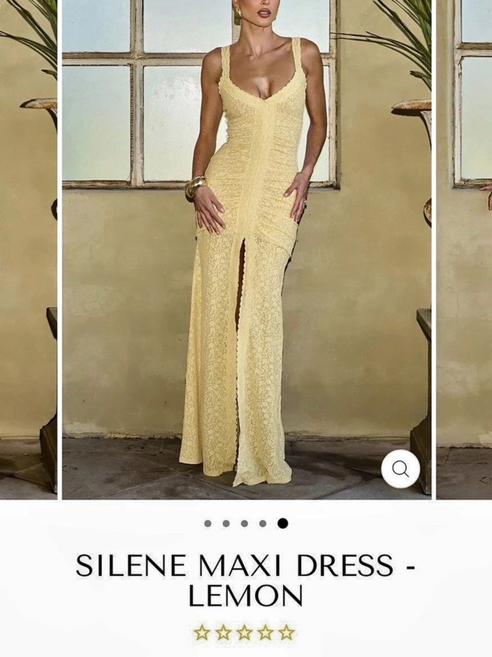 Maxi Dress - Lemon/ butter yellow